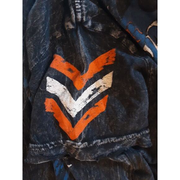 Affliction Motor Spirit American Custom Graphic Tee Shirt Y2K Wings Style Small - Picture 9 of 12